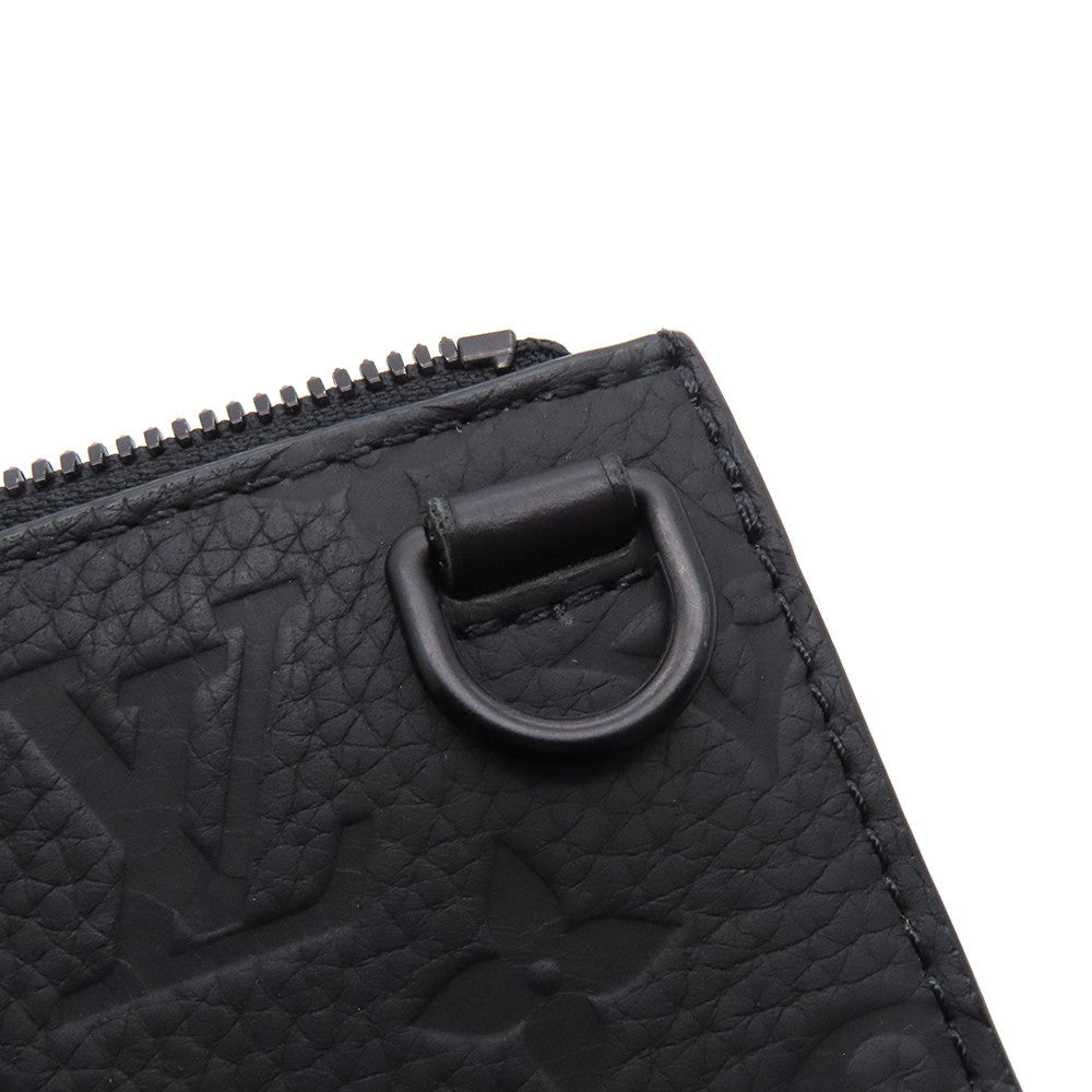 LOUIS VUITTON Sac Plat NoirM21884 Monogram・Taurillon