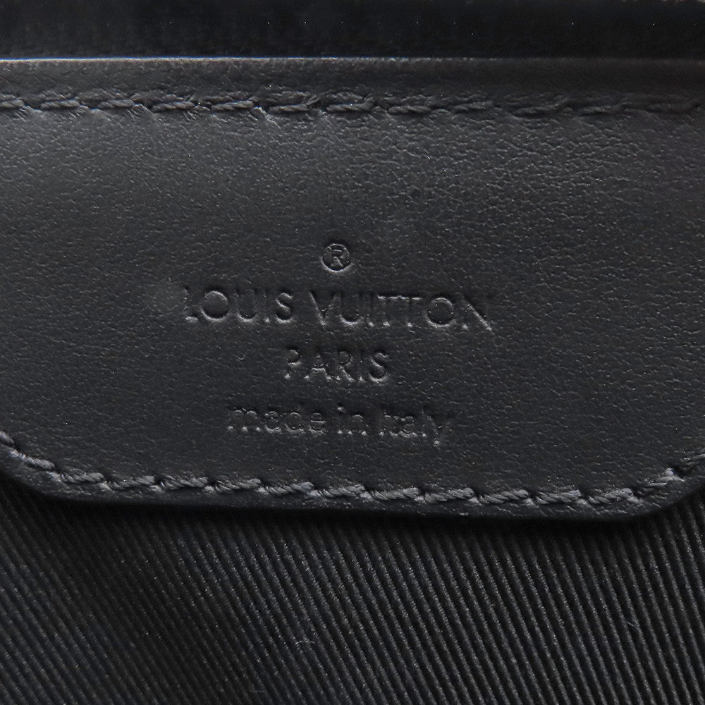 LOUIS VUITTON Sac Plat NoirM21884 Monogram・Taurillon