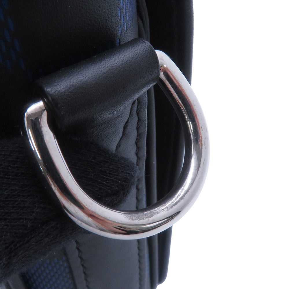 LOUIS VUITTON Studio messenger Noir/BlueN50037 Damier Infini Leather3D