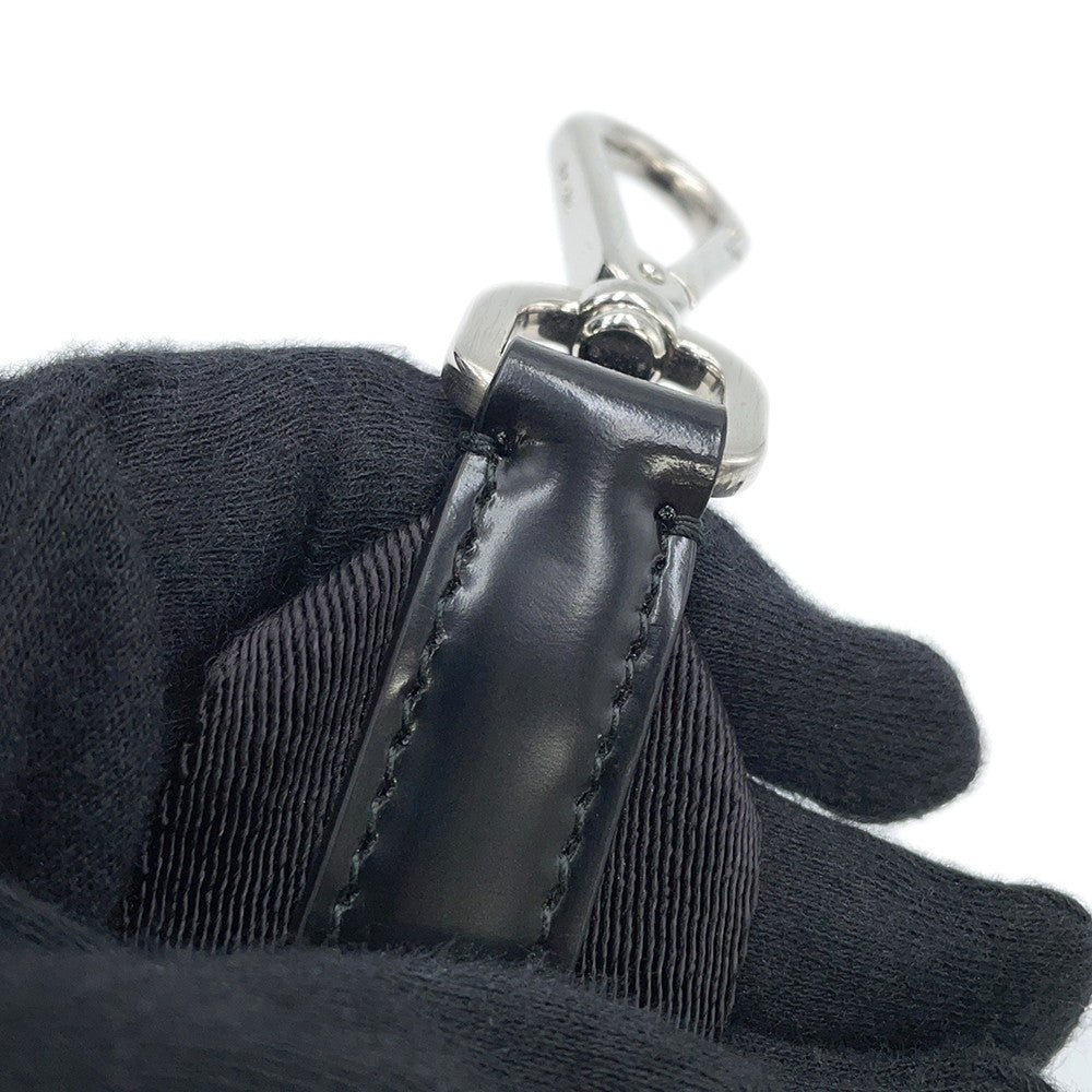 PRADA 2WAY business bag Black2VE368 BrushedLeather