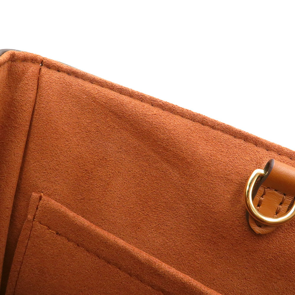 LOUIS VUITTON Fold tote Cerise/Cream/BrownM45389 Monogram Calf Leather Size PM