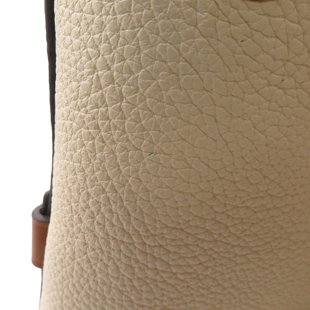 LOUIS VUITTON Fold tote Cerise/Cream/BrownM45389 Monogram Calf Leather Size PM