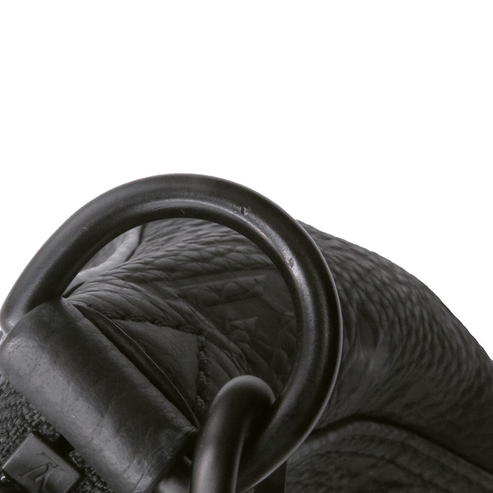 LOUIS VUITTON Triangle Messenger Bag NoirM55878 Monogram・Taurillon