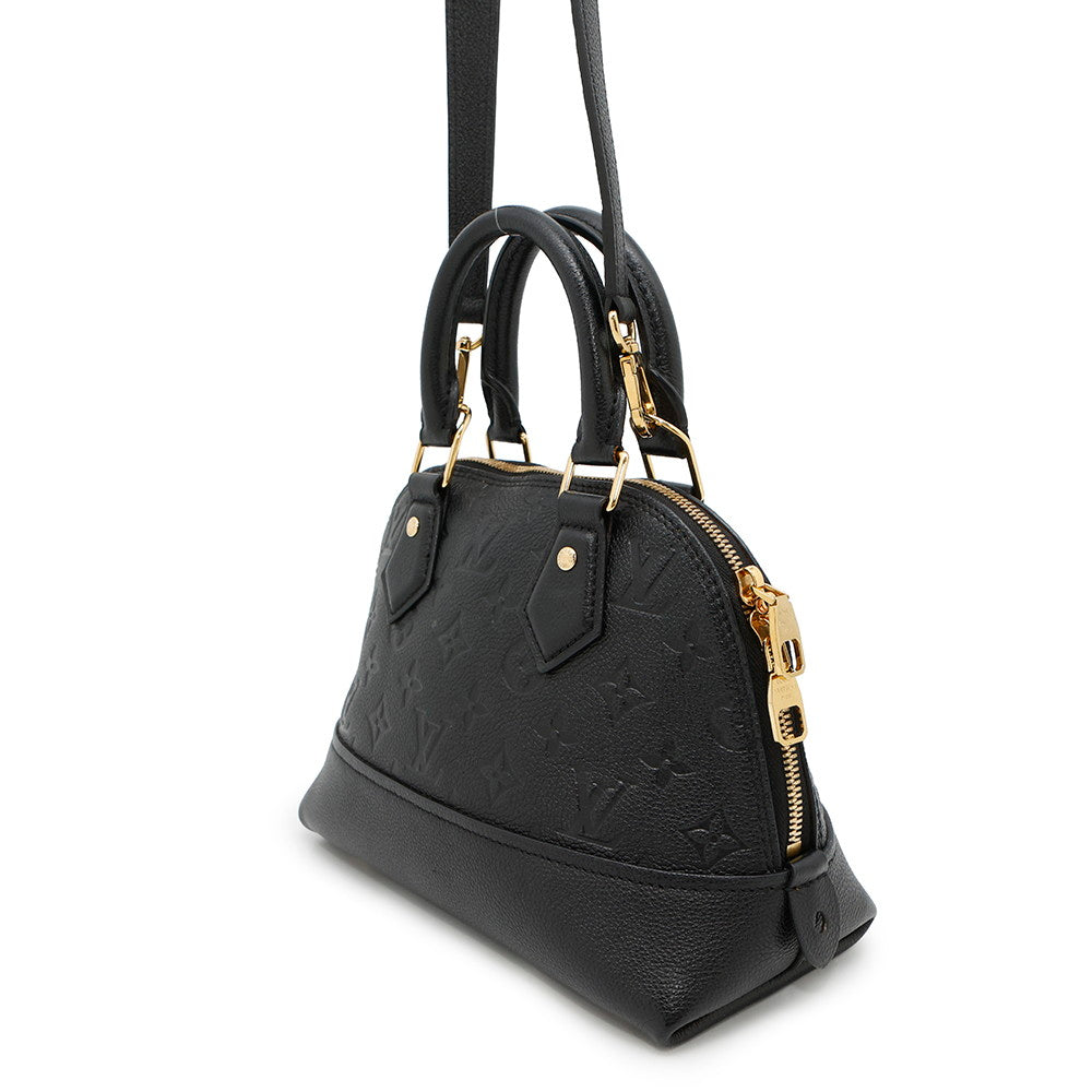 LOUIS VUITTON Neo Alma NoirM44829 Monogram Empreinte Leather Size BB