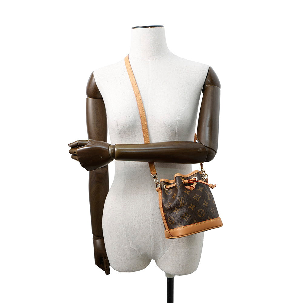 LOUIS VUITTON Nano Noe BrownM81266 Monogram