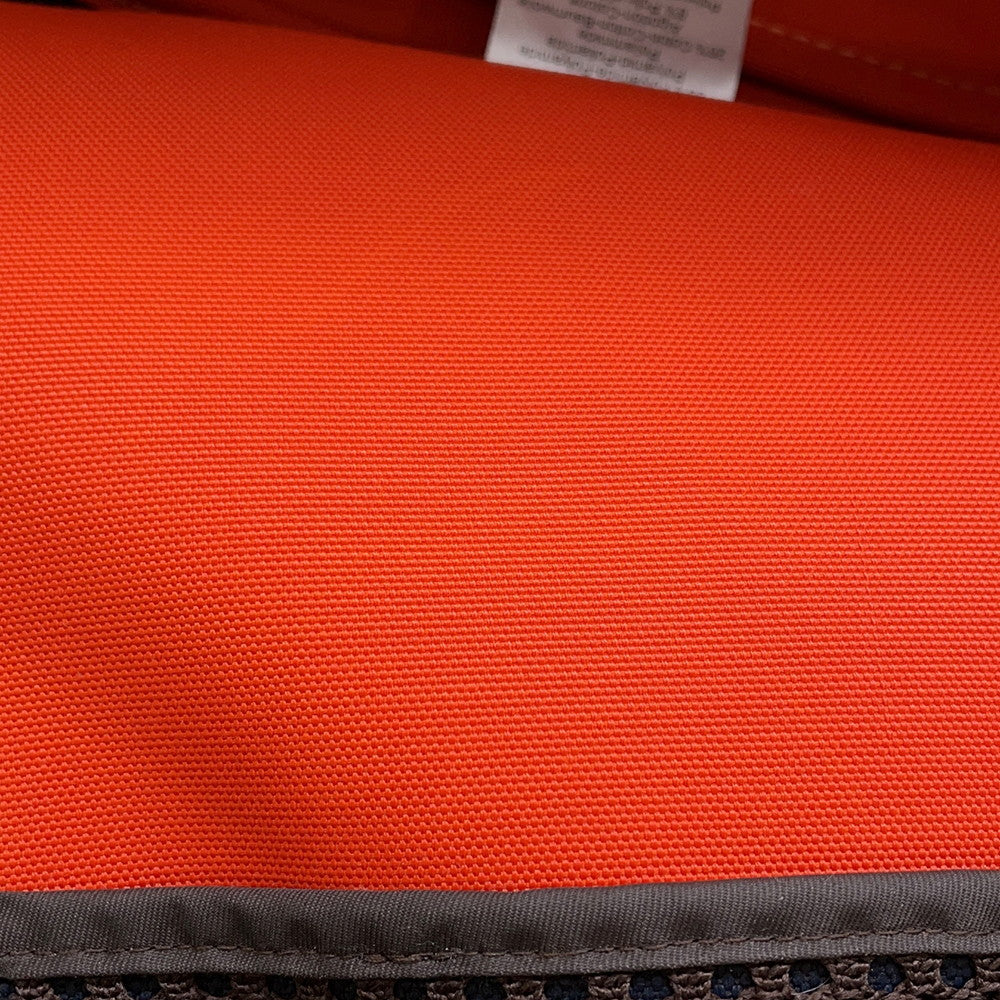 HERMES Dog carry bag Navy Canvas