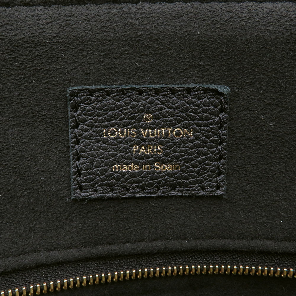 LOUIS VUITTON Grand Palais Noir/BeigeM45842 Monogram・Amplan Size MM