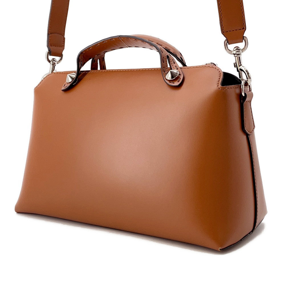 FENDI By the way Brown8BL146 Leather Size Medium
