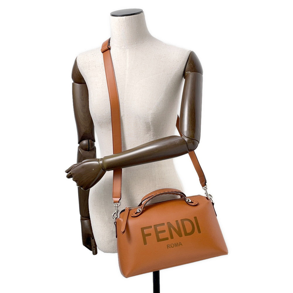 FENDI By the way Brown8BL146 Leather Size Medium