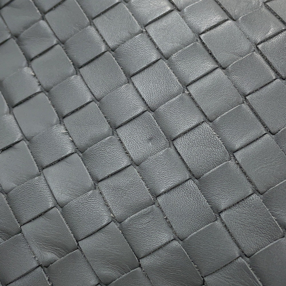 Bottega Veneta INTRECCIATO Roma 2WAYBag Gray489509 Leather Size Small