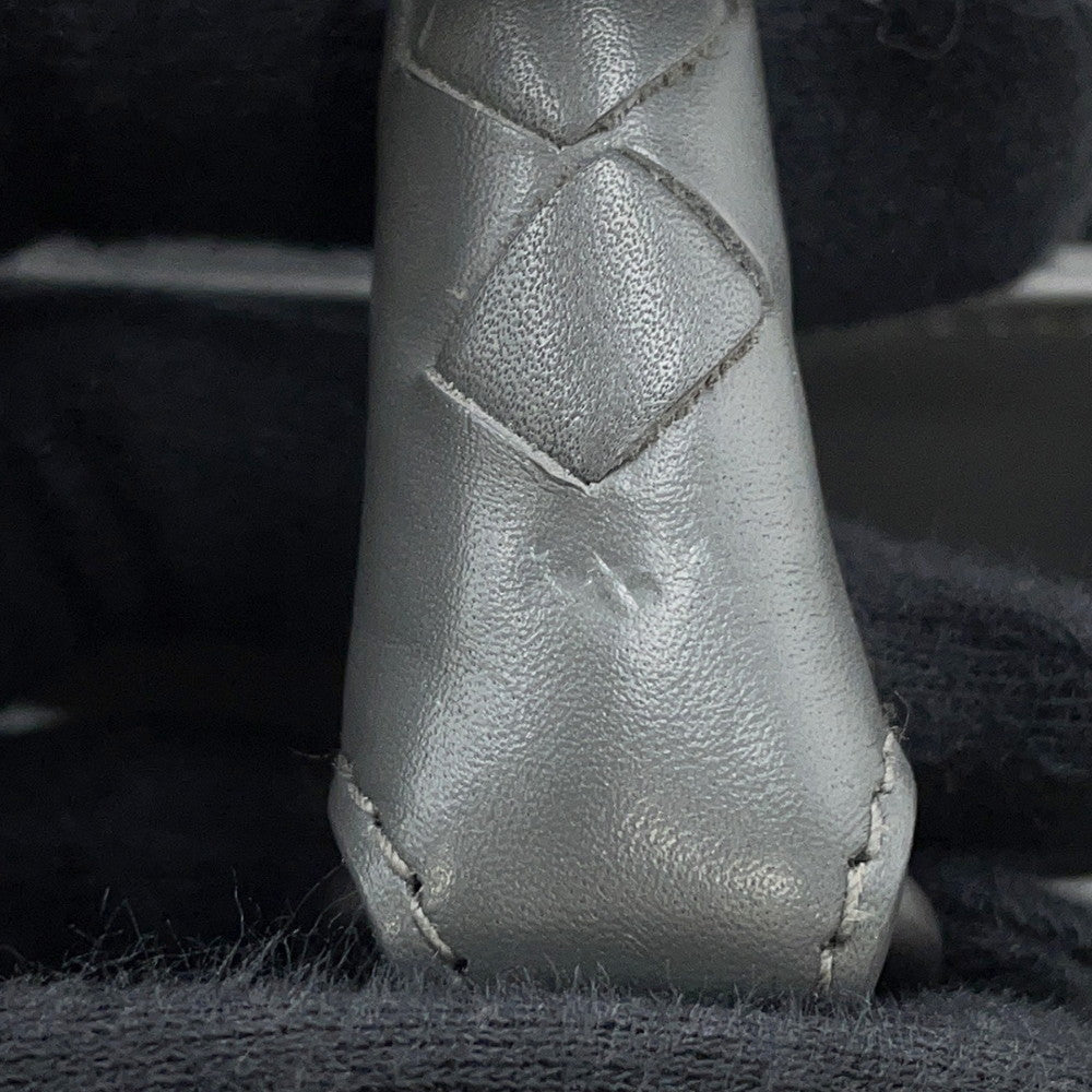 Bottega Veneta INTRECCIATO Roma 2WAYBag Gray489509 Leather Size Small
