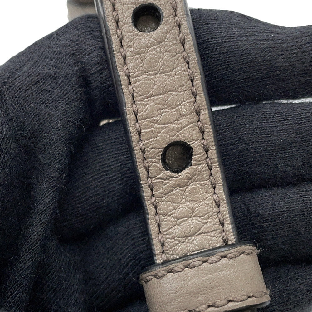 PRADA 2WAYHandbag Greige1BC032 Leather