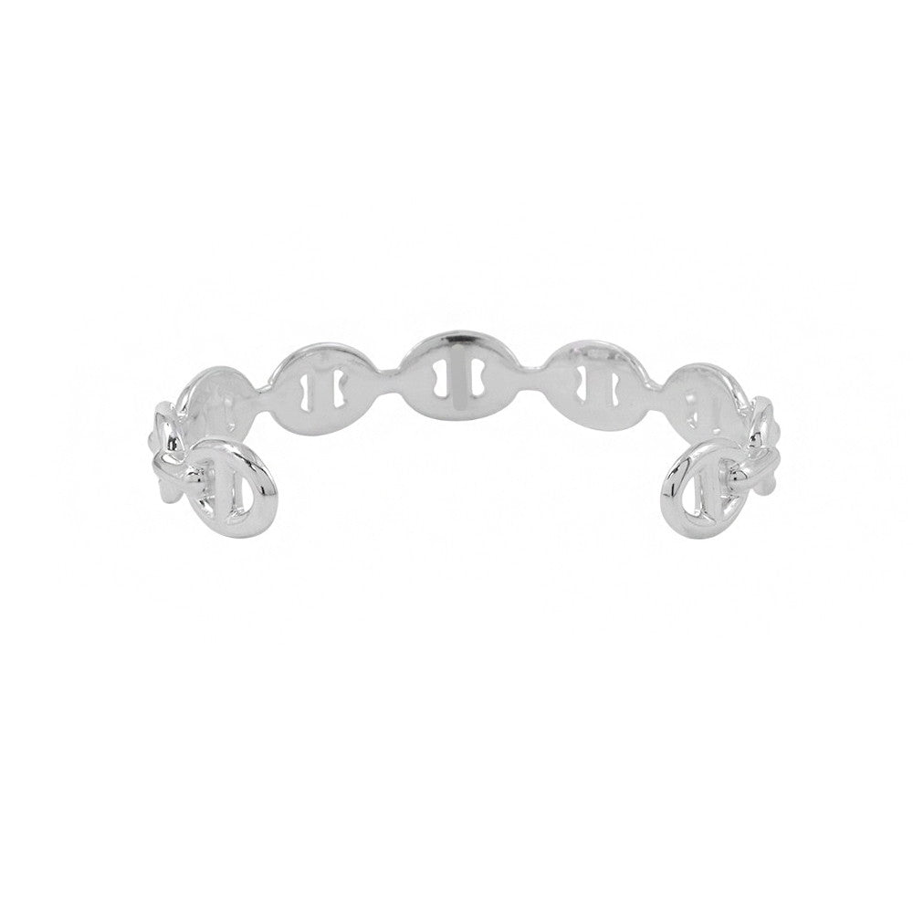 HERMES Chaine d'Ancre Bangle Size SH SV925