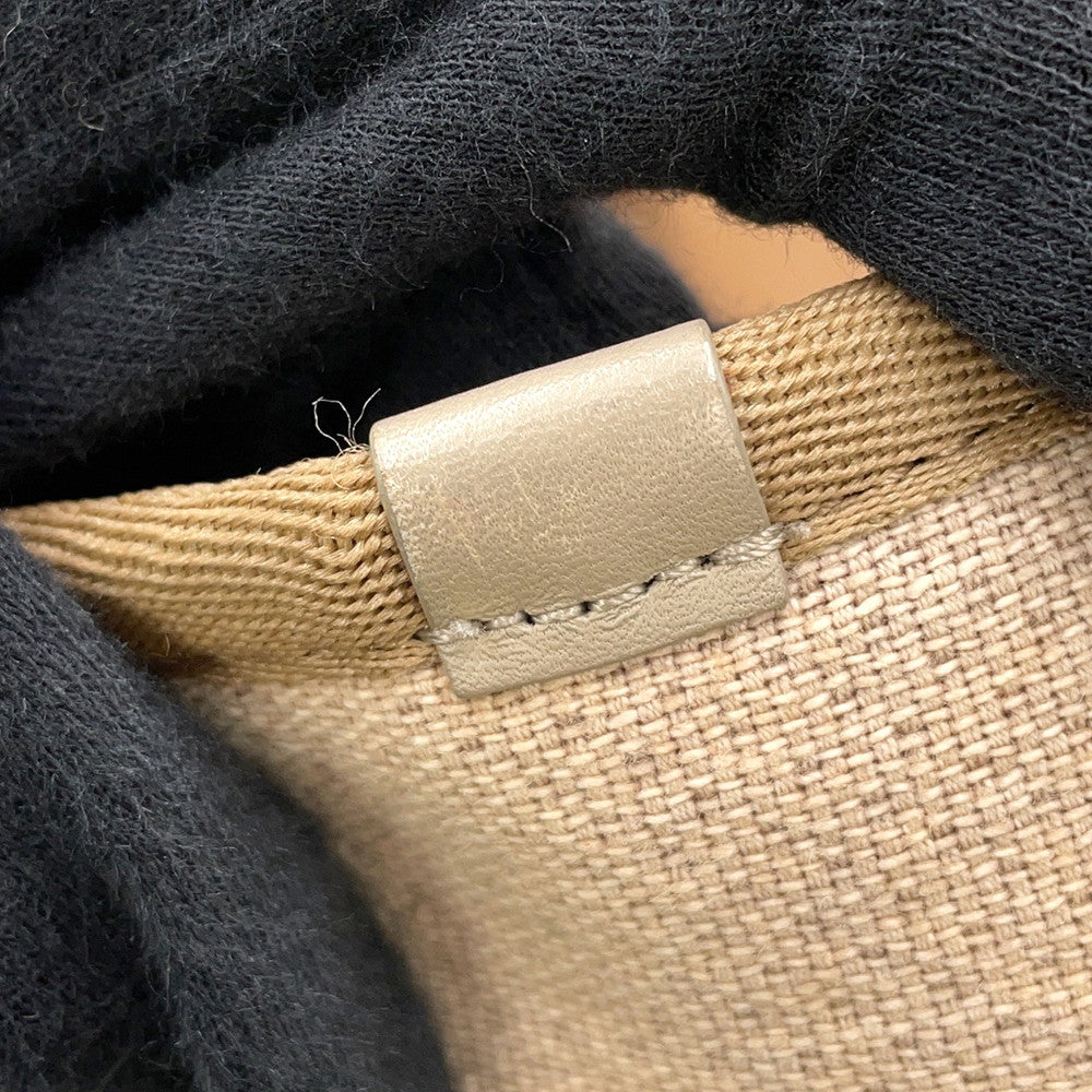 CHANEL Deauville ChainTote Bag BeigeA67001 Canvas Leather Size MM