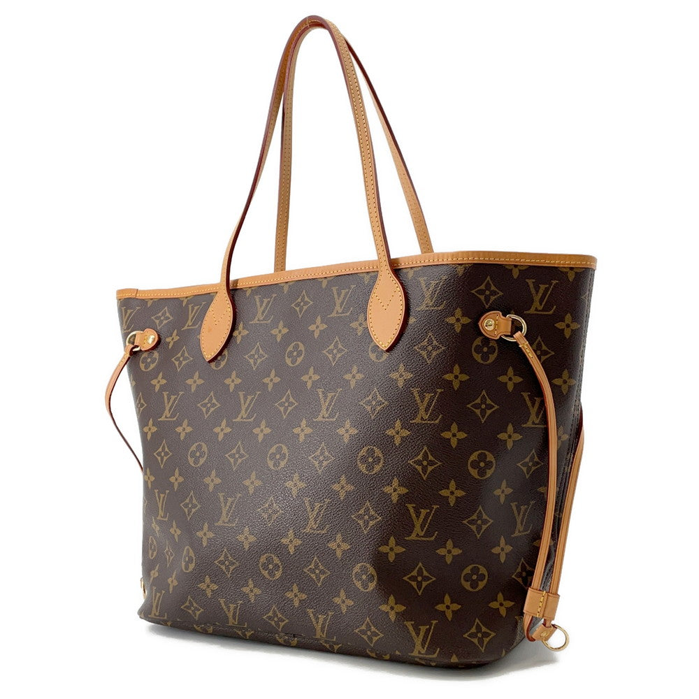 LOUIS VUITTON Neverfull BeigeM40156 Monogram Size MM