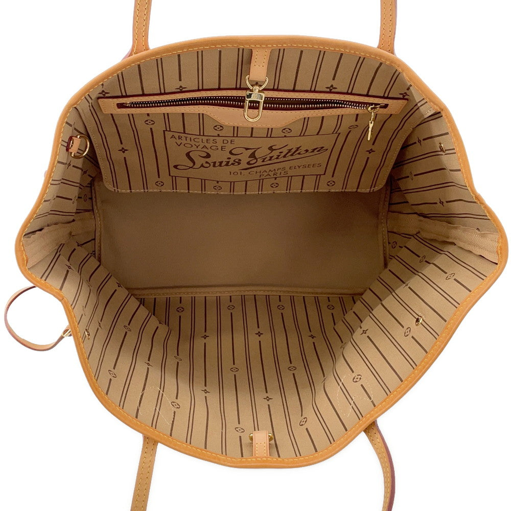 LOUIS VUITTON Neverfull BeigeM40156 Monogram Size MM