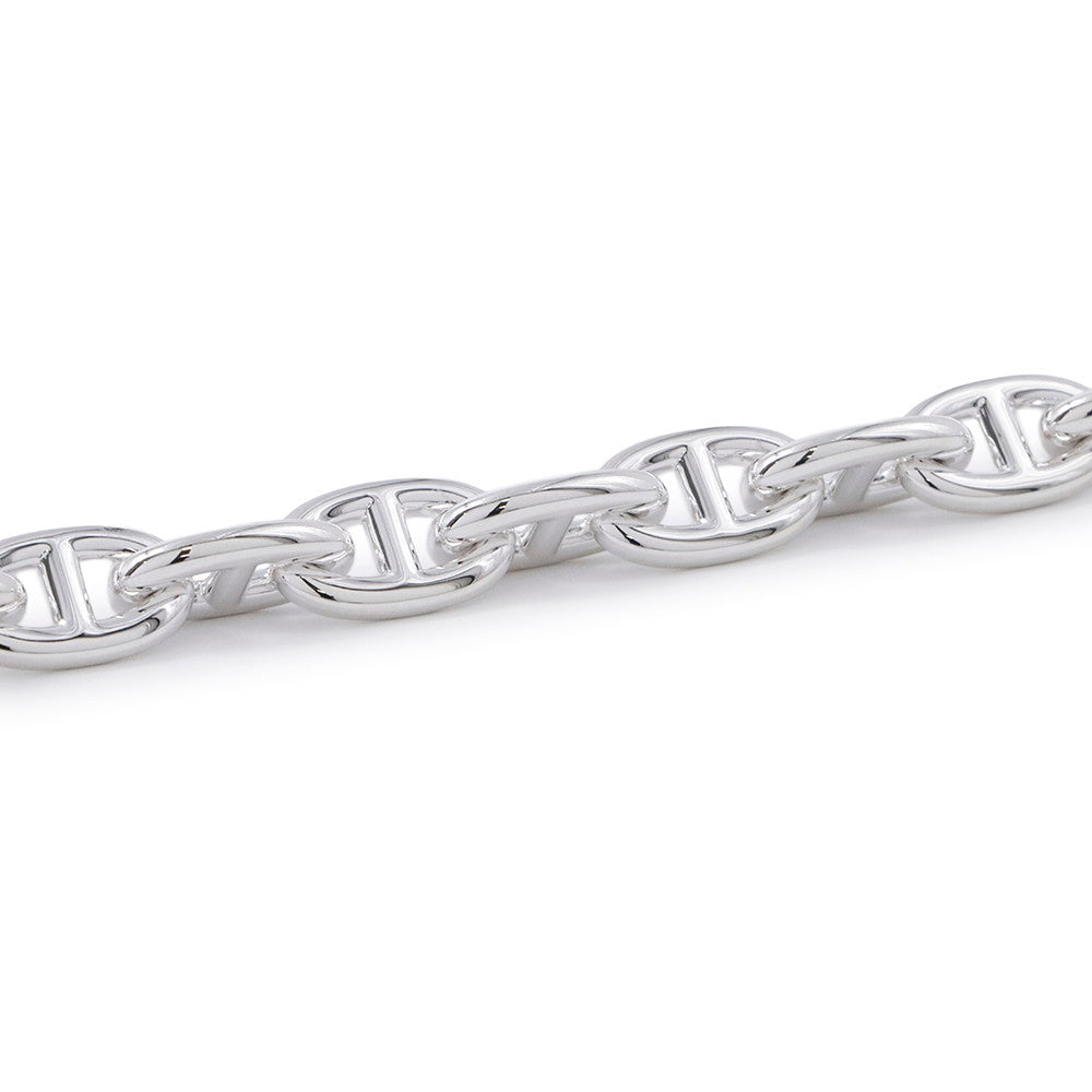 HERMES Chaine d'Ancre Bracelet 18 frames Size MM SV925
