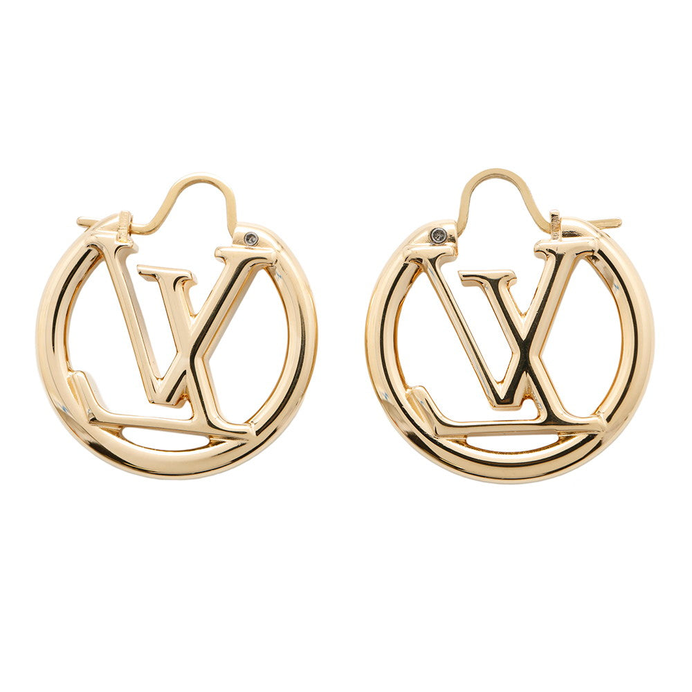 LOUIS VUITTON Earrings・Louise LV CircleM00396 Metal