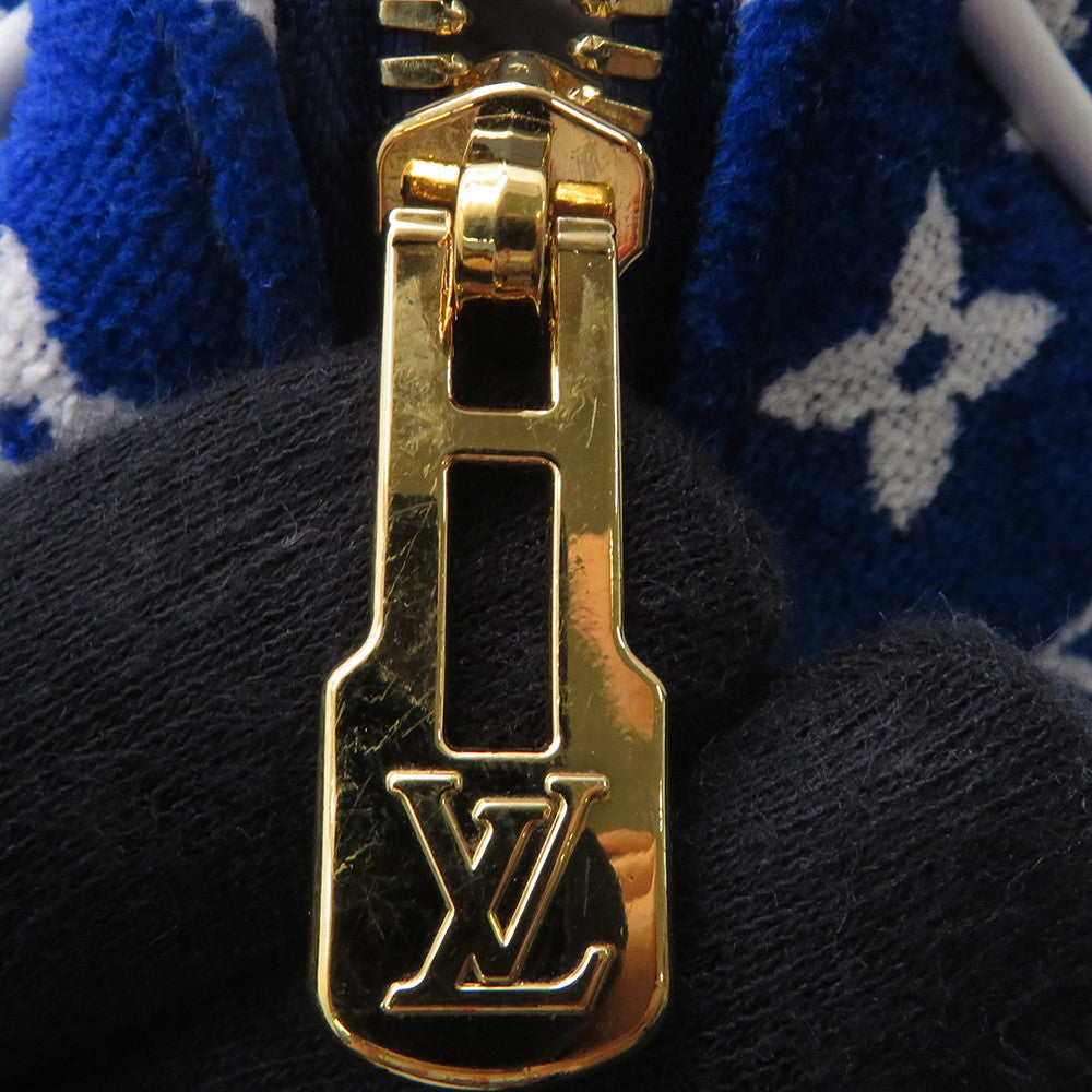 LOUIS VUITTON Speedy Bandouliere LV Match Blue/WhiteM20751 Monogram・Jacquard Velvet Size 20