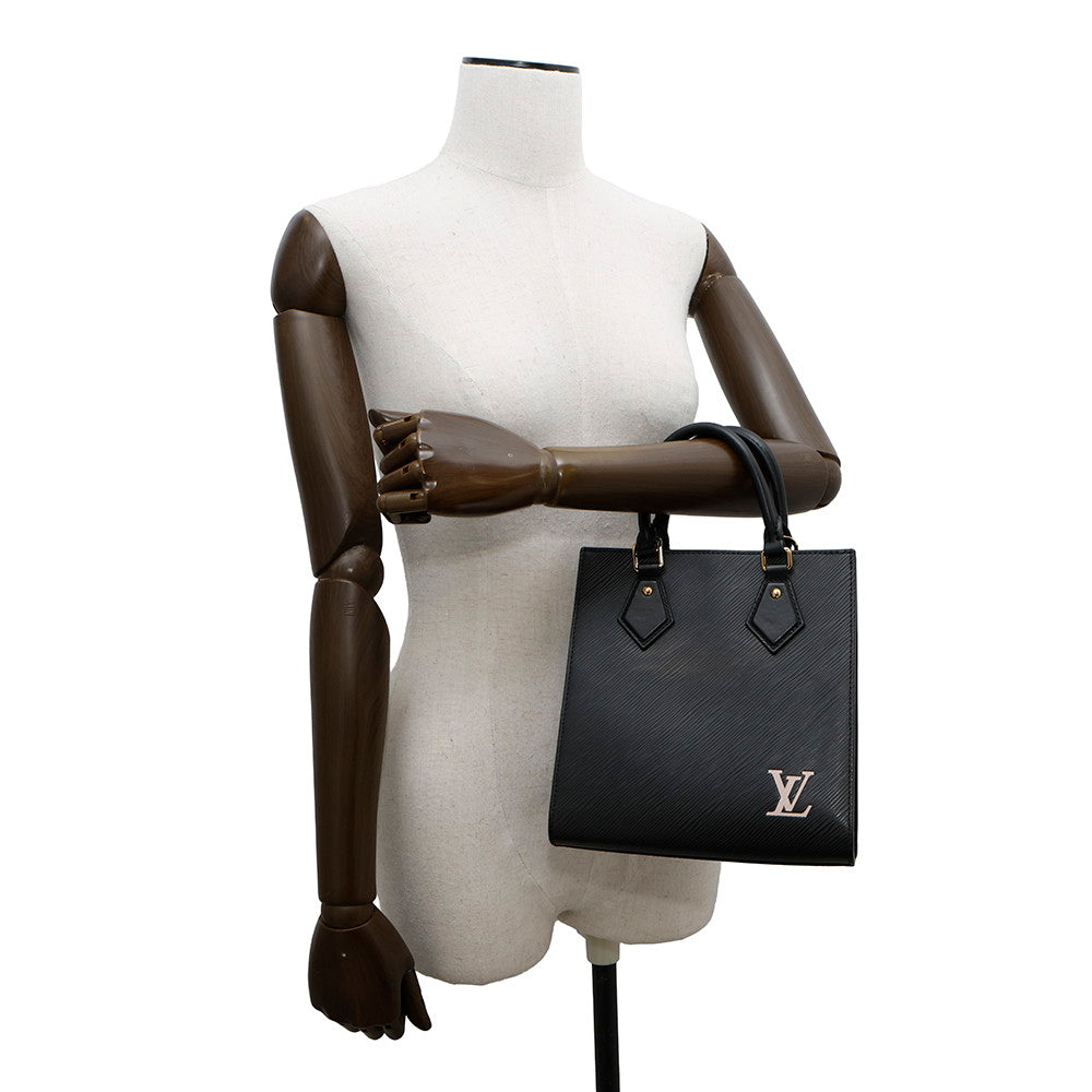 LOUIS VUITTON Sac Plat NoirM20958 Epi Leather Size BB