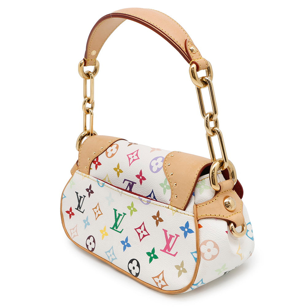 LOUIS VUITTON Marilyn Blanc/RedM40127 Monogram・Multicolor