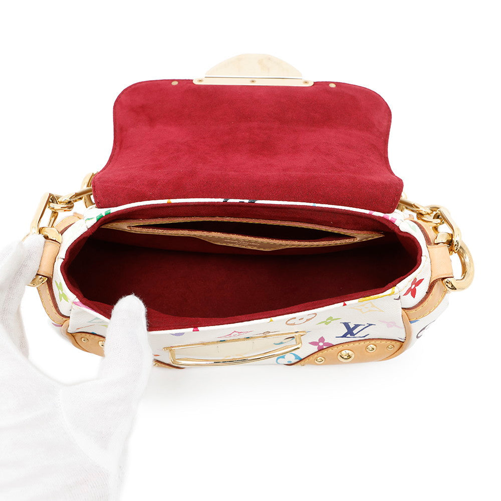 LOUIS VUITTON Marilyn Blanc/RedM40127 Monogram・Multicolor