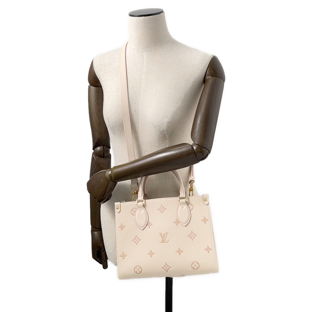 LOUIS VUITTON Onthego EdenM14403 Monogram Empreinte Leather Size PM