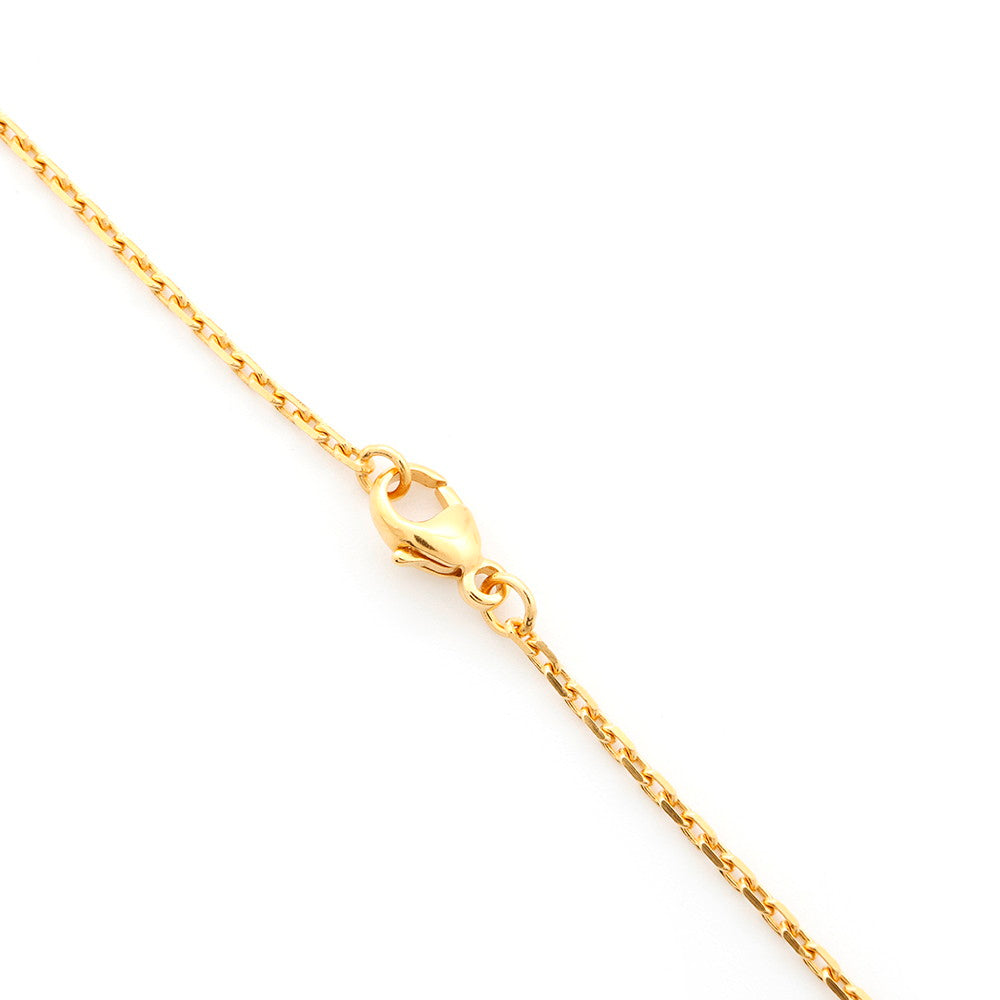 HERMES Pop Ash Necklace Size Mini Marong rasse Metal Lacquer