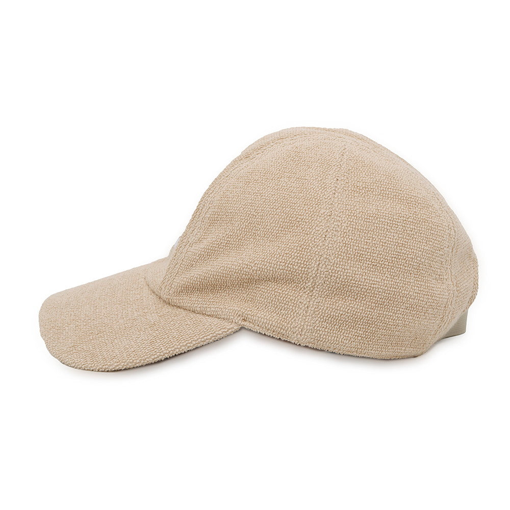 HERMES Cap Davis Yacht Size L Sable Cotton100%