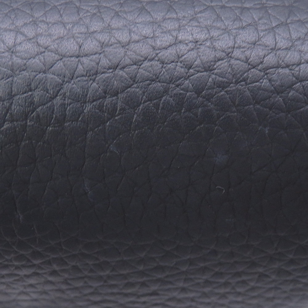 LOUIS VUITTON Capucines NoirM56071 Taurillon Leather Size MINI
