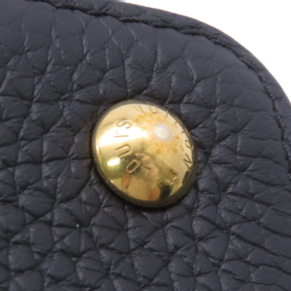 LOUIS VUITTON Capucines NoirM56071 Taurillon Leather Size MINI
