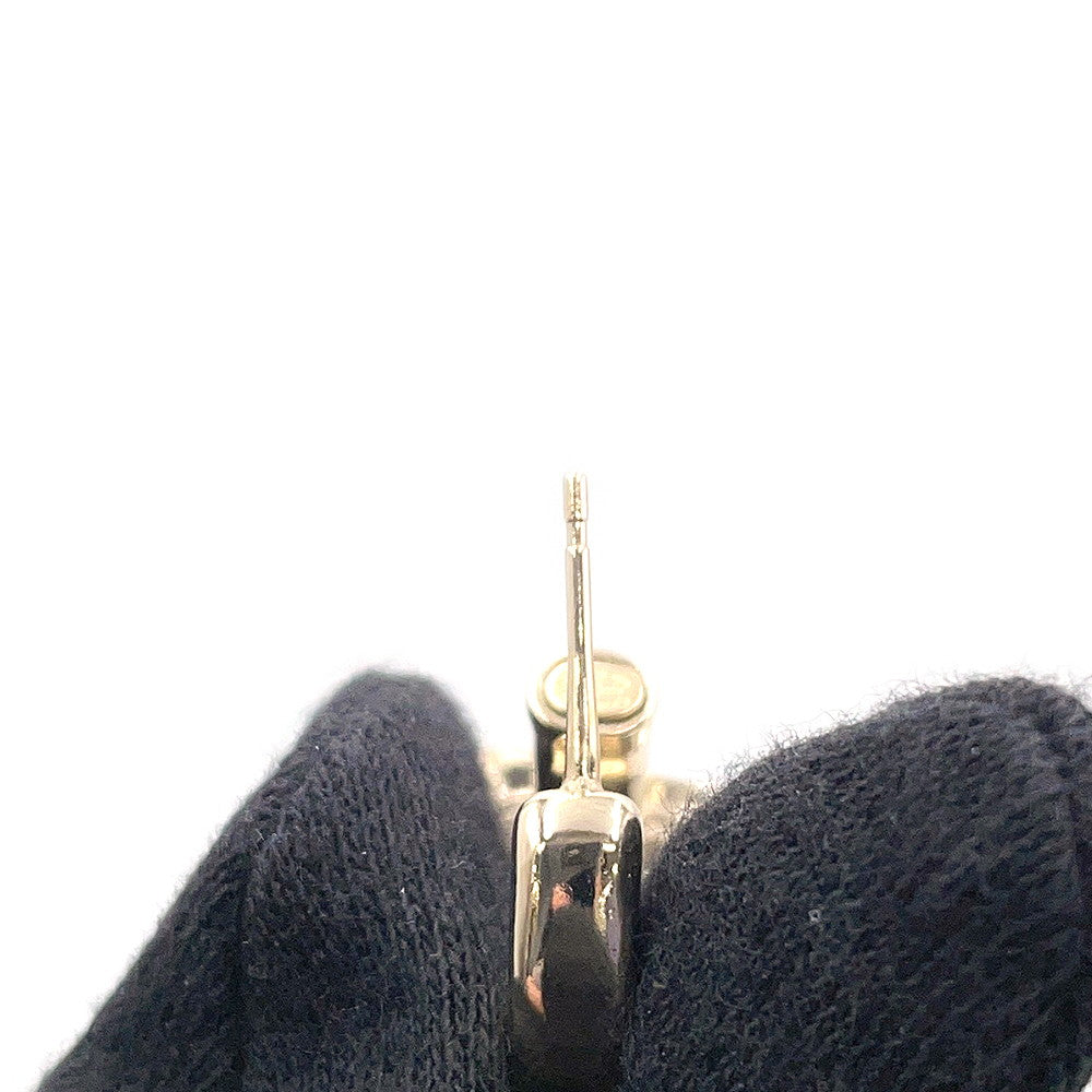 CHANEL CC Logo Cube EarringsAB9567 Gold Plated