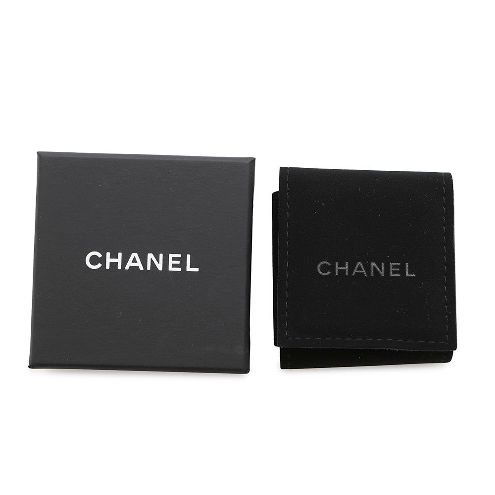 CHANEL CC Logo Cube EarringsAB9567 Gold Plated
