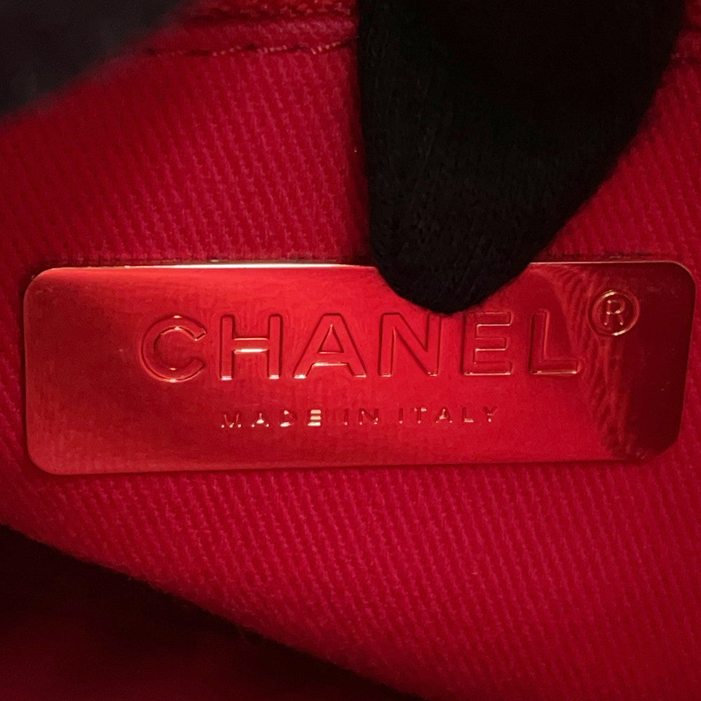 CHANEL Drawstring 2WayShoulder Bag RedAS0310 Caviar Leather