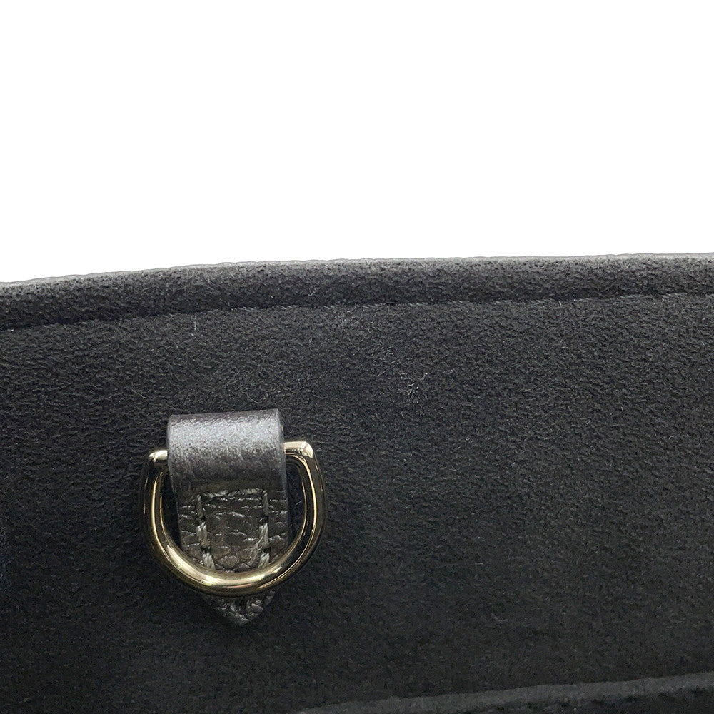 LOUIS VUITTON Onthego GunmetalM12886 Monogram Empreinte Leather Size PM