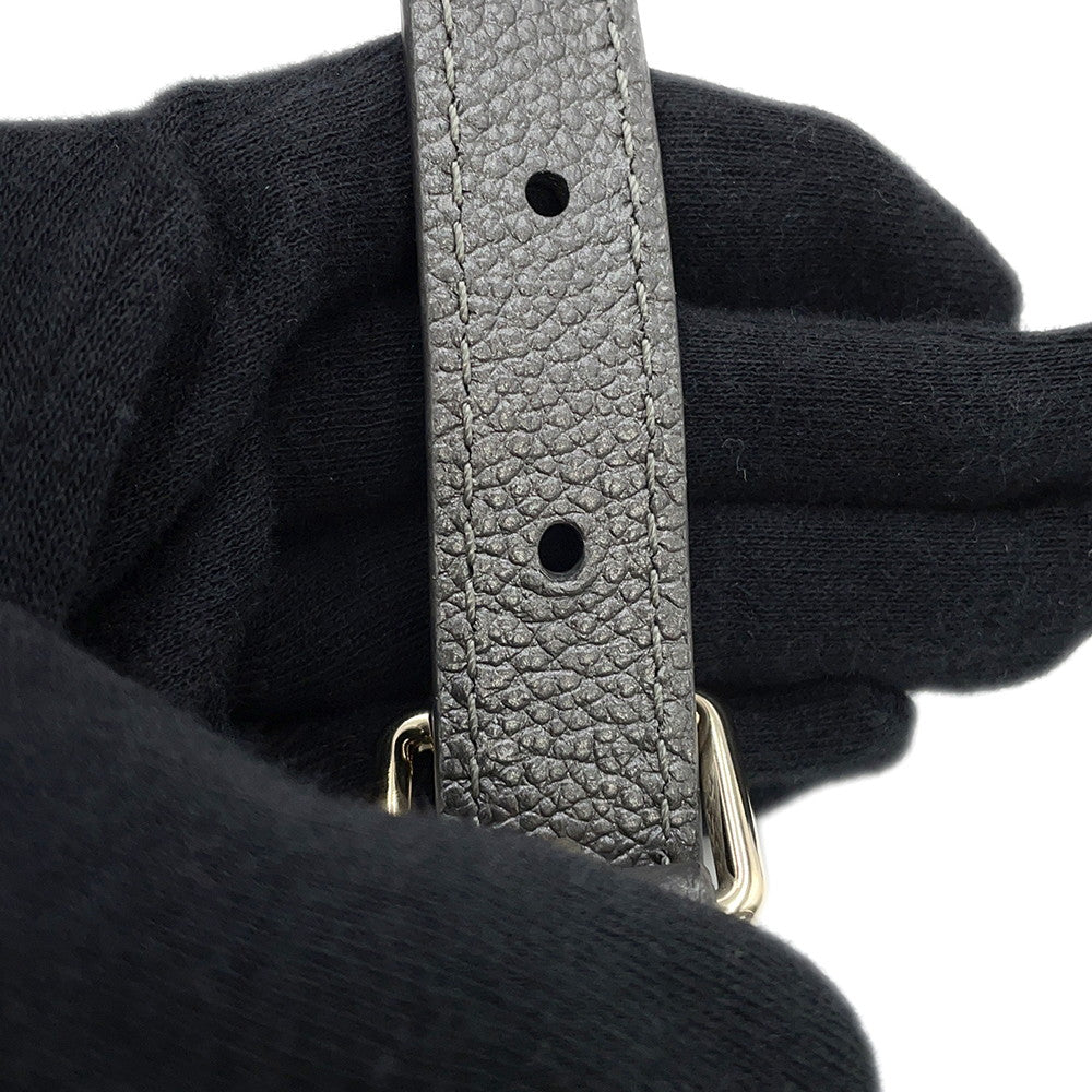 LOUIS VUITTON Onthego GunmetalM12886 Monogram Empreinte Leather Size PM