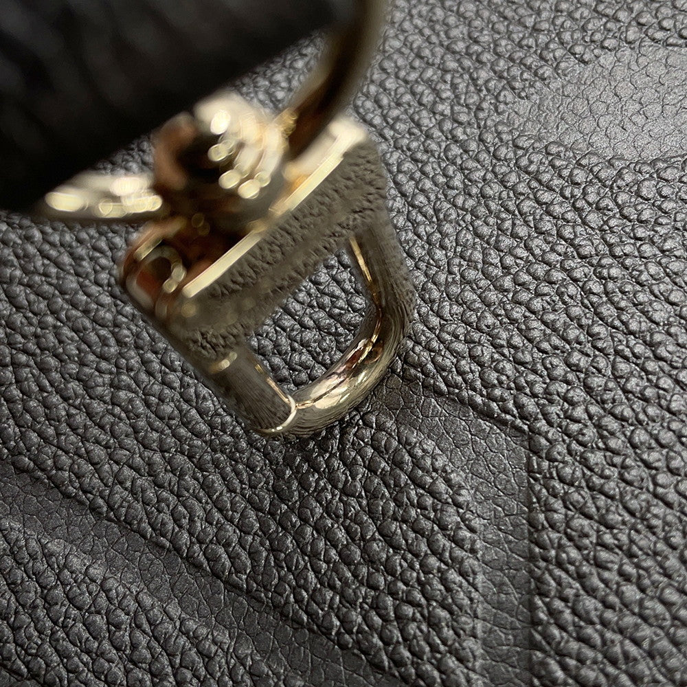 LOUIS VUITTON Onthego GunmetalM12886 Monogram Empreinte Leather Size PM