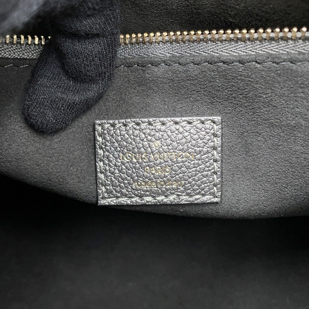 LOUIS VUITTON Onthego GunmetalM12886 Monogram Empreinte Leather Size PM