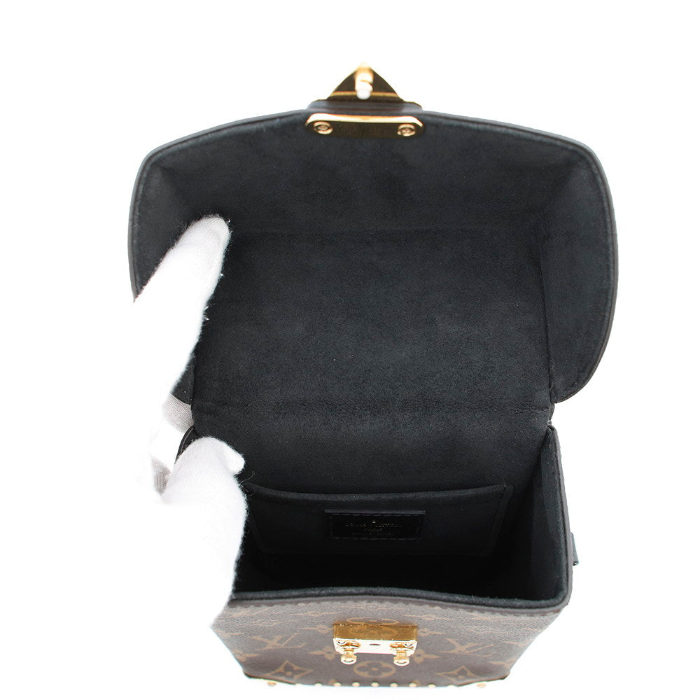 LOUIS VUITTON Camera box NoirM82465 Monogram Monogram Reverse Canvas