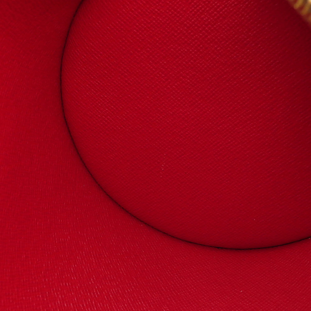 LOUIS VUITTON Papillon RedN51304 Damier Ebene Canvas Size PM