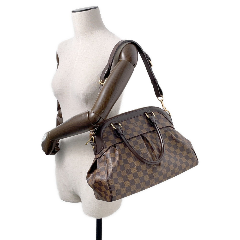 LOUIS VUITTON Trevi RedN51997 Damier Ebene Canvas Size PM