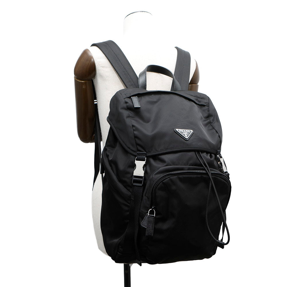 PRADA Backpack Black2VZ135 Nylon
