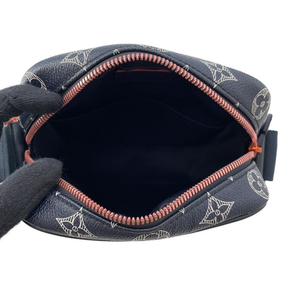LOUIS VUITTON Dunouve NavyM43678 Monogram Ink Upside Down Size PM