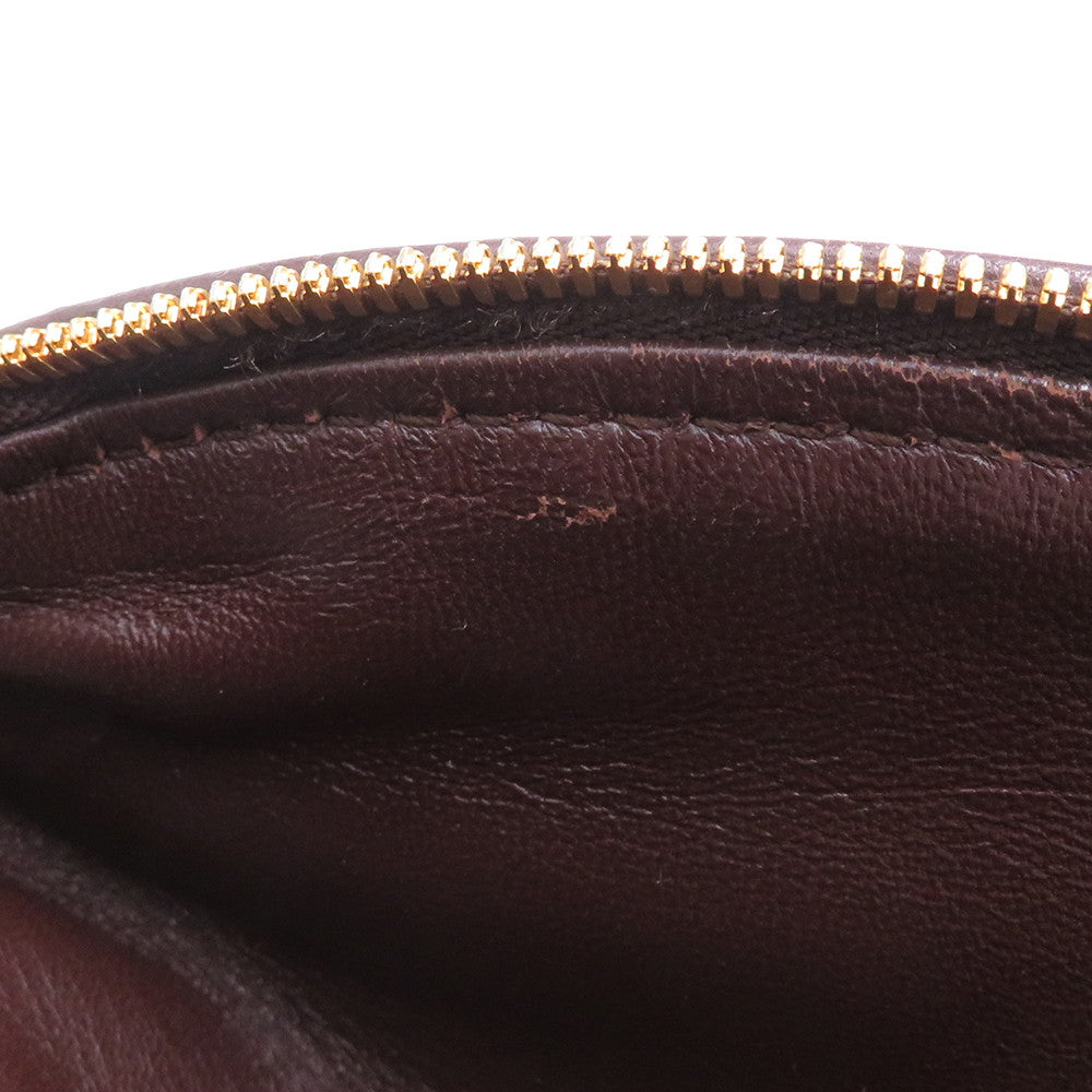 BALENCIAGA Souvenir Crossbody Bag Beige/Brown551550 Canvas Leather Size XS