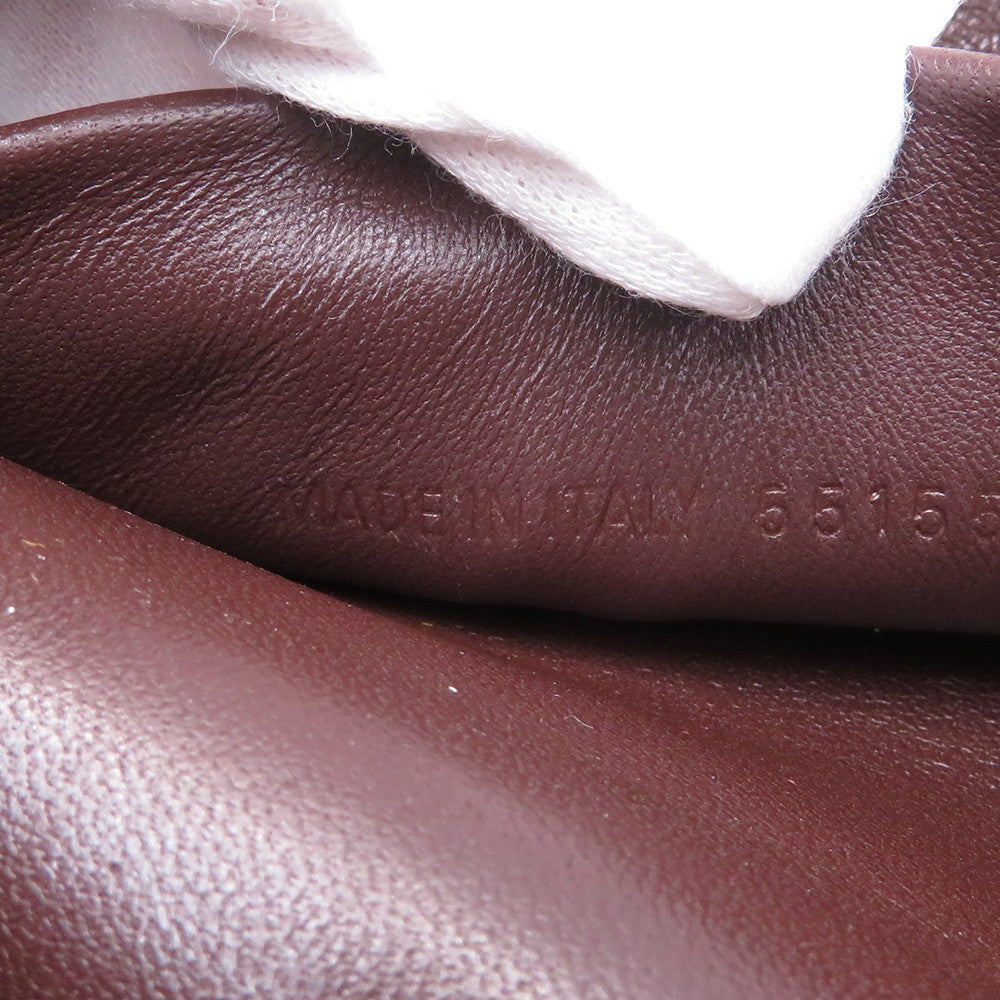 BALENCIAGA Souvenir Crossbody Bag Beige/Brown551550 Canvas Leather Size XS