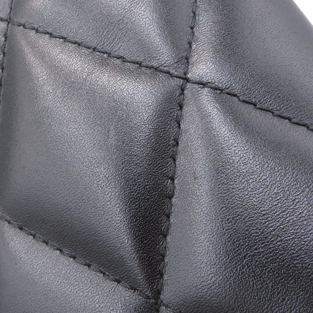 BALENCIAGA B logo camera bag Black600325 Leather