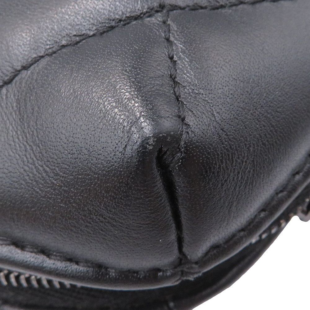 BALENCIAGA B logo camera bag Black600325 Leather