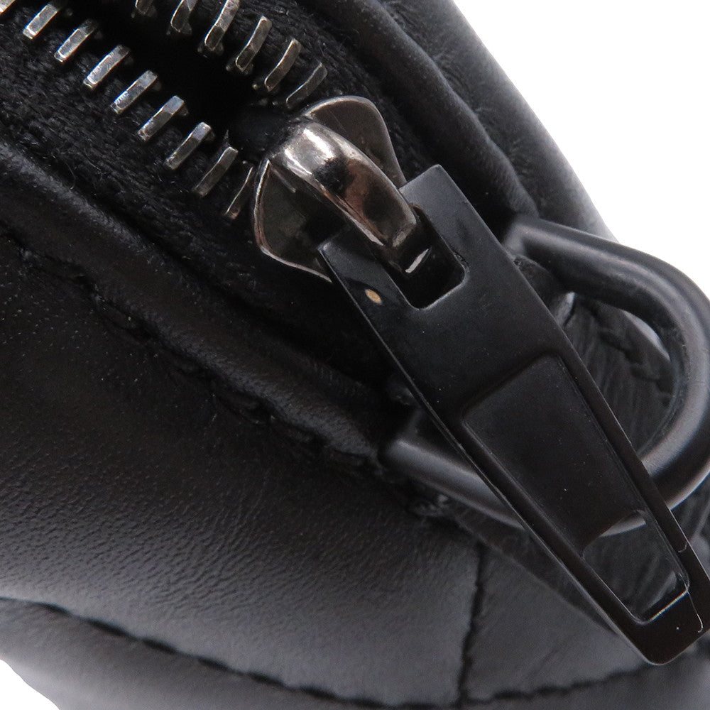 BALENCIAGA B logo camera bag Black600325 Leather