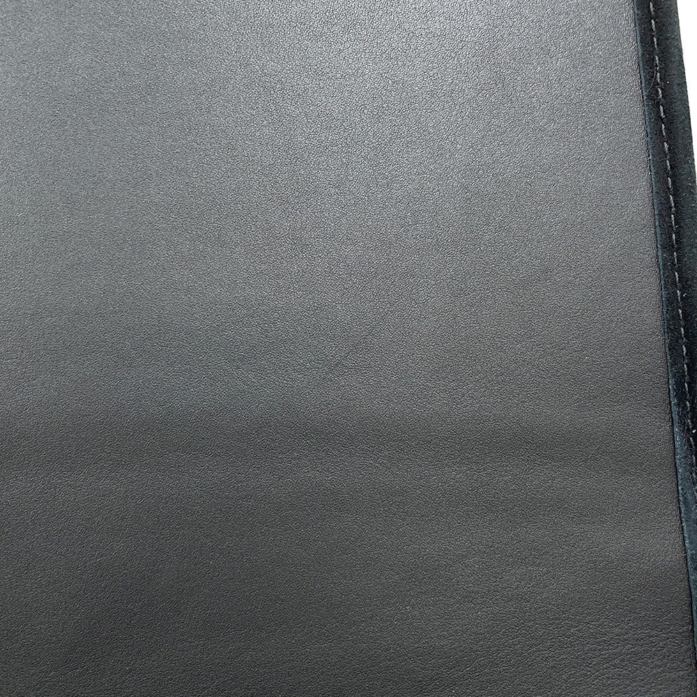 SAINT LAURENT PARIS logo messenger bag Black688253 Velvet Leather