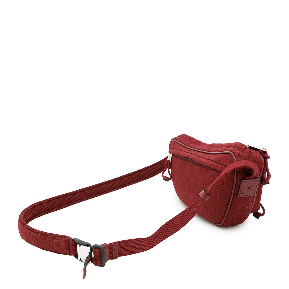 GUCCI GG Cross Body Bag Rosso Ancora802096 GG Canvas Size Small